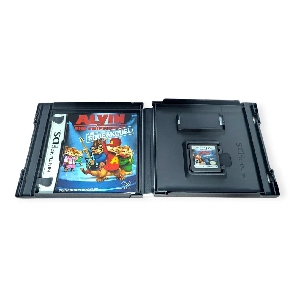 Alvin and the Chipmunks The Squeakquel Nintendo DS‎ Game Complete CIB